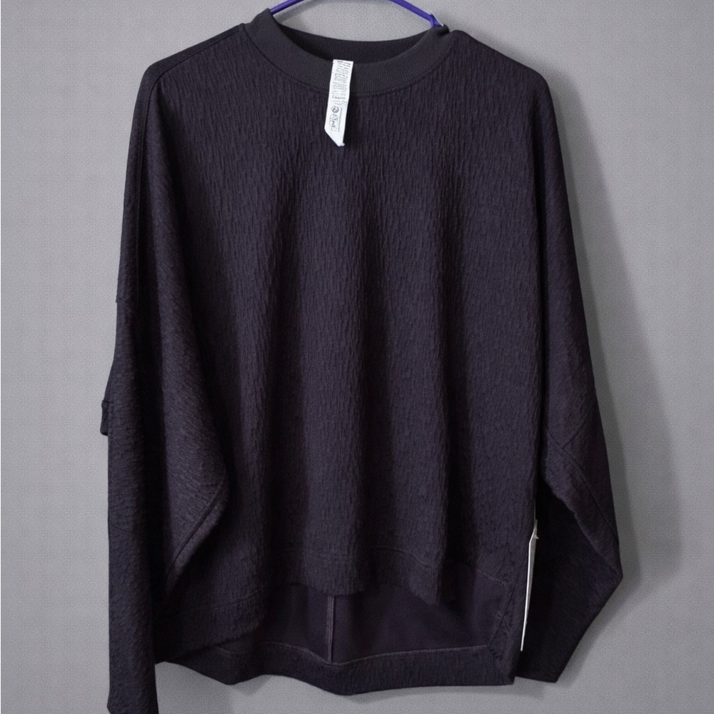 Lululemon Textured Jacquard Crewneck pullover